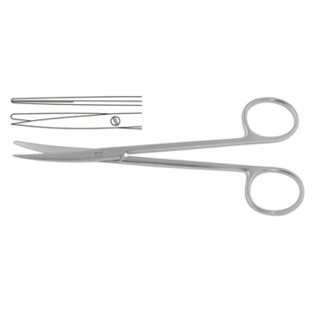 Metzenbaum Dissecting Scissor Straight - Sharp/Blunt Stainless Steel, 14.5 cm - 5 3/4"